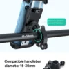 Lamicall BP08 Βάση Κινητού με Στήριγμα για Καθρέφτη Μαύρη