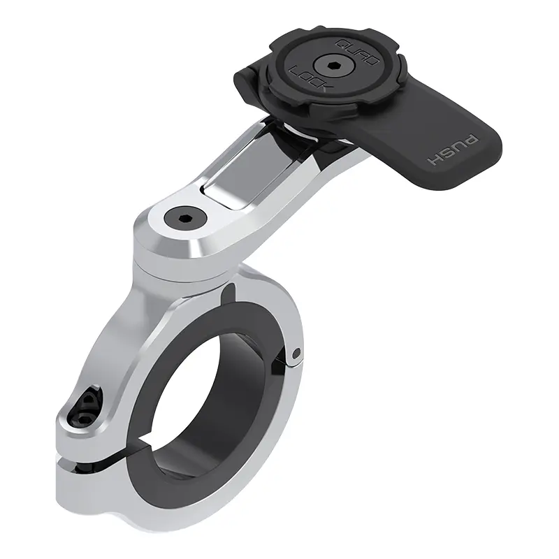 Βάση Κινητού Quad Lock Motorcycle Handlebar Mountm Pro Chrome-Large QLM-LHB-CHR για Τιμόνι