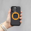 Διακοσμητικό Δαχτυλίδι Πορτοκαλί Quad Lock Mag Ring Orange QLP-MCR-OR για Mag Θήκη Κινητού