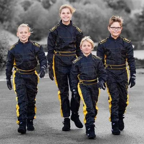 ΦΟΡΜΑ ΟΔΗΓΟΥ GO KART SPEED HOBBY CORDURA ATLANTA CS-2 ΜΑΥΡΟ ΚΙΤΡΙΝΟ ( GO KART CENTER )