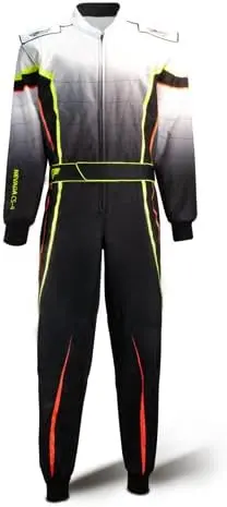 ΦΟΡΜΑ ΟΔΗΓΟΥ GO KART SPEED HOBBY CORDURA NEVADA CS-4 ΜΑΥΡΟ ΑΣΠΡΟ ΚΙΤΡΙΝΟ ΝΕΟΝ ΠΟΡΤΟΚΑΛΙ ( GO KART CENTER )