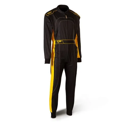 ΦΟΡΜΑ ΟΔΗΓΟΥ GO KART SPEED HOBBY DENVER HS-2 ΜΑΥΡΟ ΚΙΤΡΙΝΟ ( GO KART CENTER )