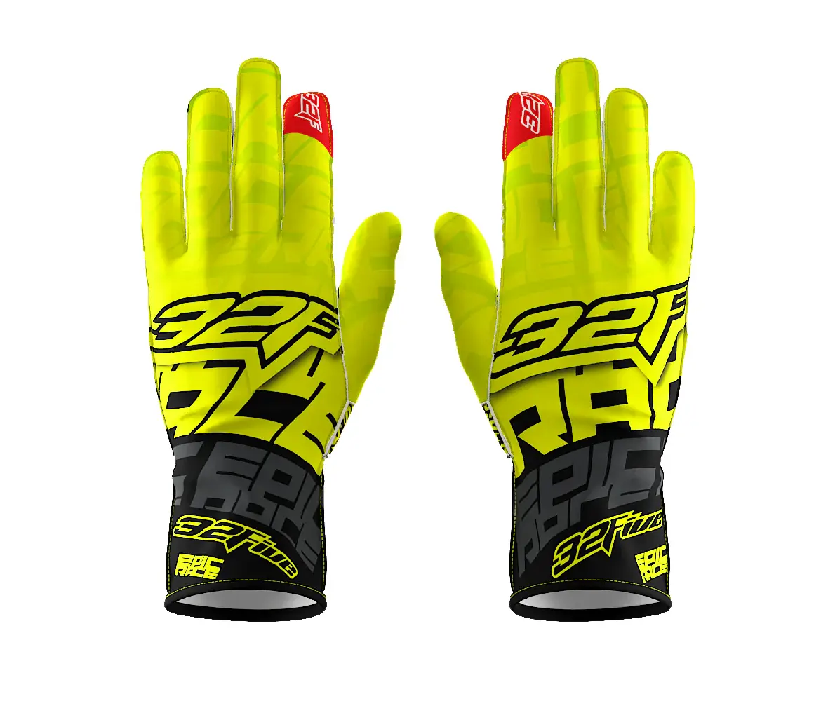 ΓΑΝΤΙΑ 32FIVE EPIC RACE BLACK/FLUO YELLOW