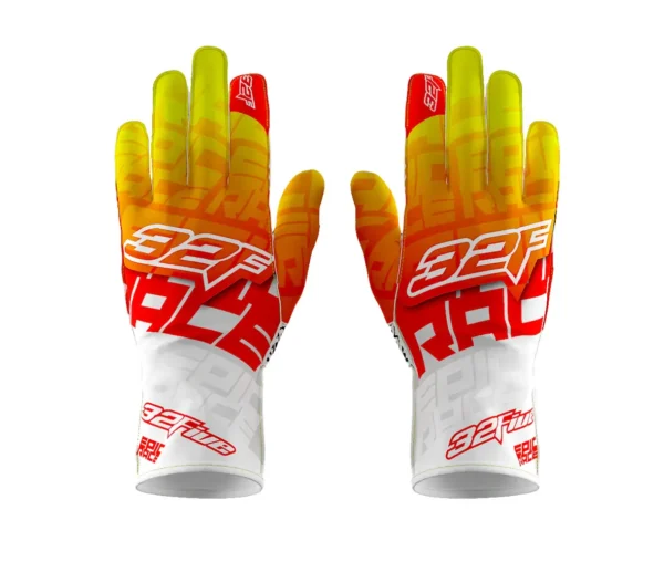 ΓΑΝΤΙΑ 32FIVE EPIC RACE WHITE/FLUO ORANGE2YELLOW