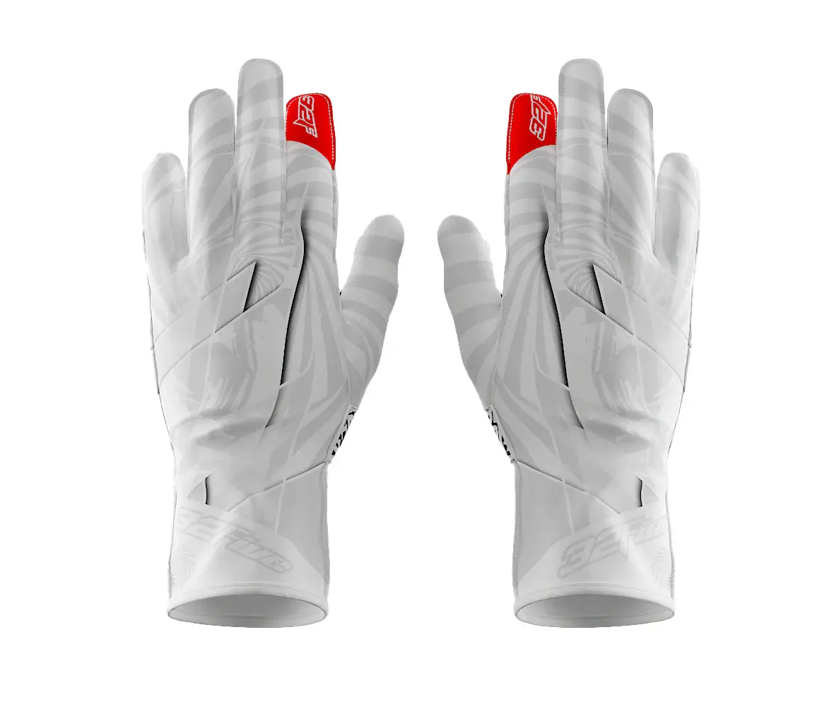 Γάντια 32FIVE WIN IT SPIN IT WHITE / LIGHT GREY
