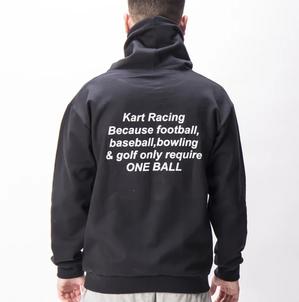 ΜΠΛΟΥΖΑ ΦΟΥΤΕΡ ΜΕ ΨΗΛΟ ΛΑΙΜΟ  " KART RACING " ( GO KART CENTER )