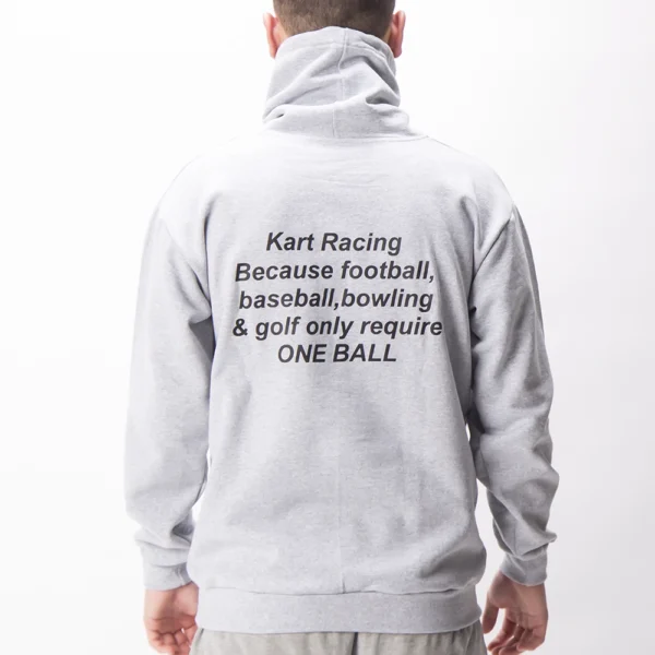 ΜΠΛΟΥΖΑ ΦΟΥΤΕΡ ΜΕ ΨΗΛΟ ΛΑΙΜΟ  " KART RACING " ( GO KART CENTER )