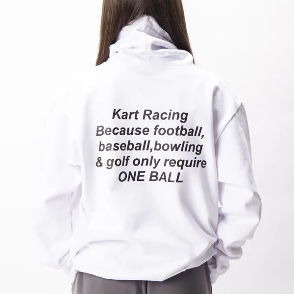 ΜΠΛΟΥΖΑ ΦΟΥΤΕΡ ΜΕ ΨΗΛΟ ΛΑΙΜΟ  " KART RACING " ( GO KART CENTER )