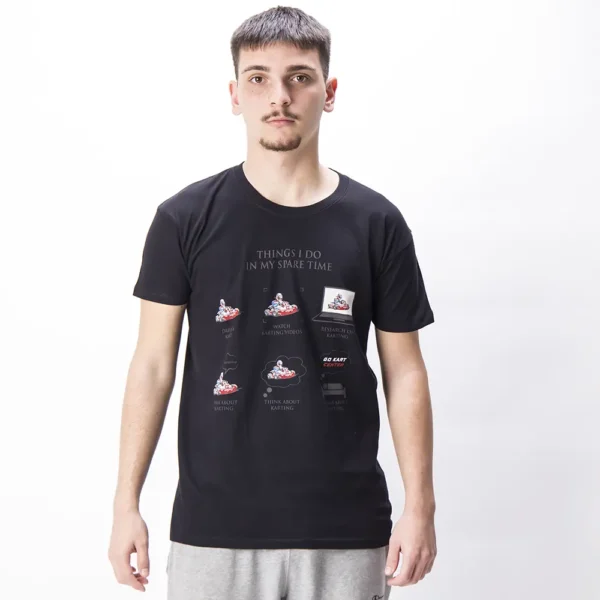 T-SHIRT " THINGS I DO " ( GO KART CENTER )
