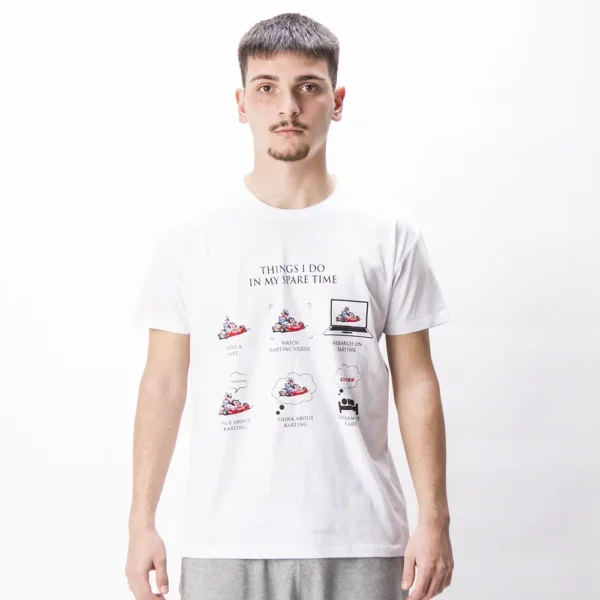 T-SHIRT " THINGS I DO " ( GO KART CENTER )