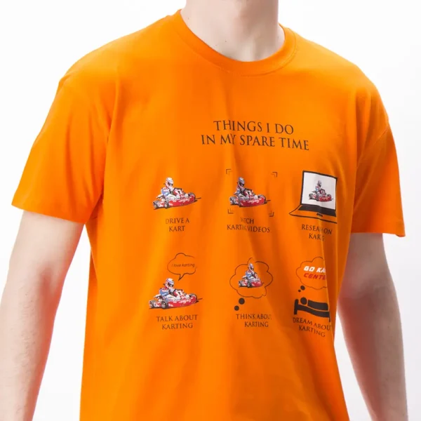 T-SHIRT " THINGS I DO " ( GO KART CENTER )