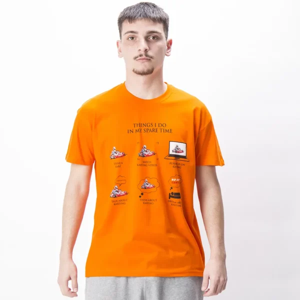 T-SHIRT " THINGS I DO " ( GO KART CENTER )
