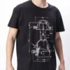 T-SHIRT " SHAPE OF KART  " ( GO KART CENTER )