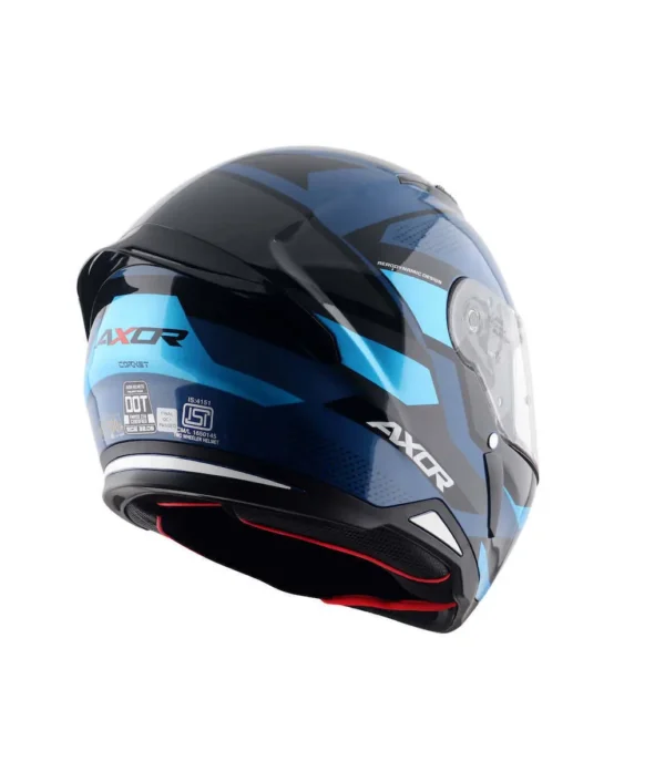 Κράνος Axor Hunter Cornet black blue