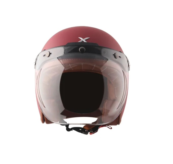 Κράνος Axor Retro Jet SC Dull Chestnut Red (DCR)