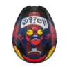 Κράνος Axxis Fenix ECE 22.06 Angry Face C5 Μαύρο Κόκκινο Ματ