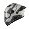 Κράνος Axxis Fenix ECE22.06 ORK C2 Άσπρο Γκρι Γυαλιστερό