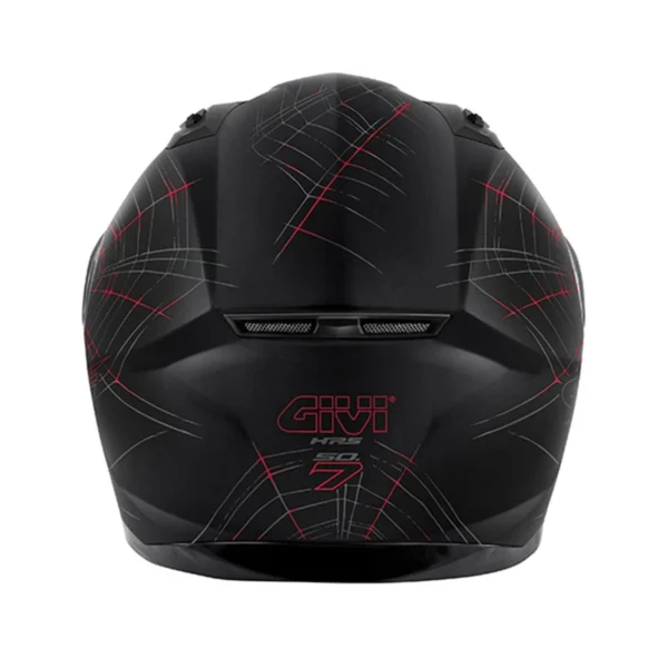 ΚΡΑΝΟΣ GIVI H50.7 PHOBIA MATT BLACK RED