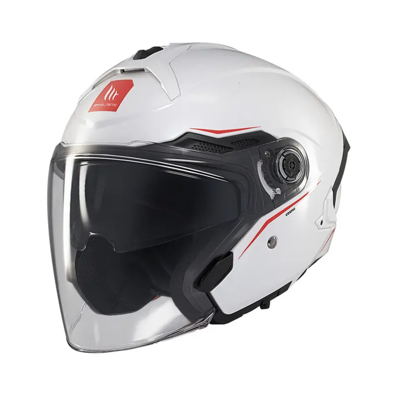 Κράνος MT Cosmo SV S ECE22.06 άσπρο gloss A0