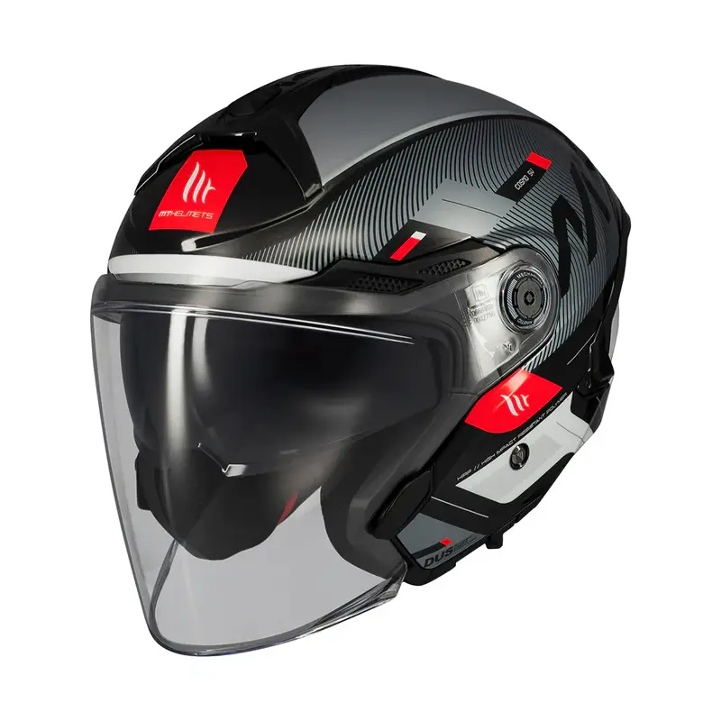MT Cosmo SV S ECE22.06 Silence black/grey gloss B2