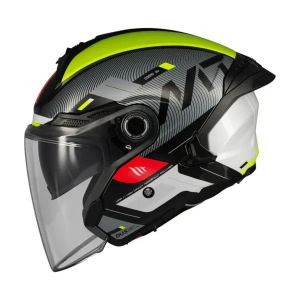 Κράνος MT Cosmo SV S ECE22.06 Silence μαύρο/γκρι/fluo gloss B3 Κράνος MT Cosmo SV S ECE22.06 Silence μαύρο/γκρι/fluo gloss B3