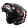 Κράνος MT Genesis SV Atempo ECE 22.06 B15 μαύρο/γκρι/κόκκινο gloss