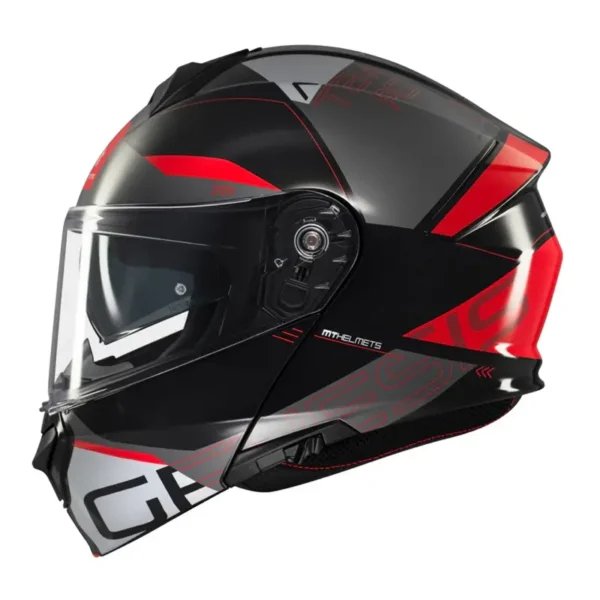 Κράνος MT Genesis SV Atempo ECE 22.06 B15 μαύρο/γκρι/κόκκινο gloss Κράνος MT Genesis SV Atempo ECE 22.06 B15 μαύρο/γκρι/κόκκινο gloss