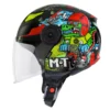 Κράνος MT Lite Dino Junior ECE 22.06 Α1 μαύρο matt