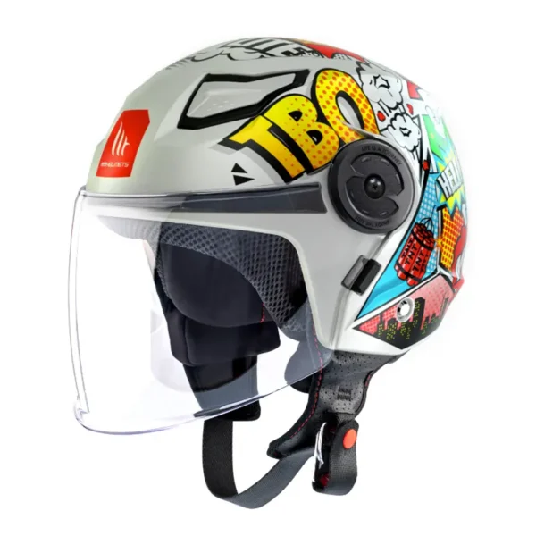 Κράνος MT Lite TBO Junior ECE 22.06 A0 άσπρο gloss