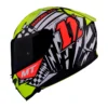 MT REVENGE 2 HELMET SERGIO GARCIA A3 FLUO YELLOW