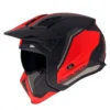 Κράνος MT Streetfighter SV Twin Mat Κόκκινο C5