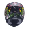 MT TARGO JOKER A1 GLOSS BLACK HELMET