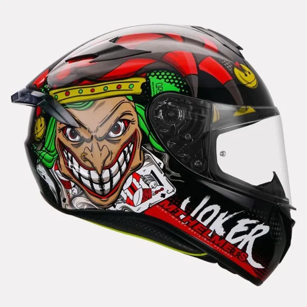 MT TARGO JOKER A1 GLOSS BLACK HELMET