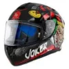 MT TARGO JOKER A1 GLOSS BLACK HELMET