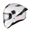 Κράνος MT Targo S A0 ECE 22.06  Άσπρο Πέρλα Γυαλιστερό - White Pearl Gloss