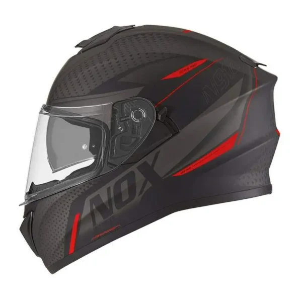 ΚΡΑΝΟΣ NOX N918 META ΜΑΥΡΟ ΚΟΚΚΙΝΟ ΜΑΤ