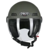 Κράνος Pilot Fazer ECE 22.06 military πράσινο ματ
