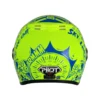 Pilot Fazer Junior Helmet ECE22.06 fluo yellow