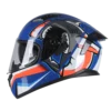 ΚΡΑΝΟΣ PILOT FIGHTER SV SHARK ΜΠΛΕ ΚΟΚΚΙΝΟ