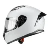 Κράνος Pilot Flex ECE 22.06 Άσπρο Πέρλα Γυαλιστερό - White Pearl Gloss
