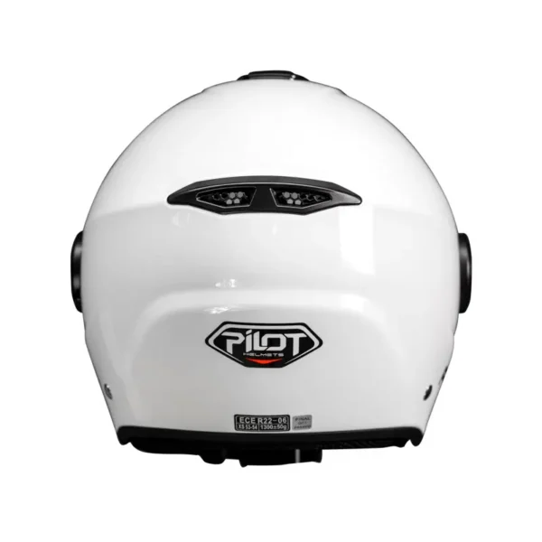 Κράνος Pilot Fly SV (ECE 22.06) άσπρο gloss