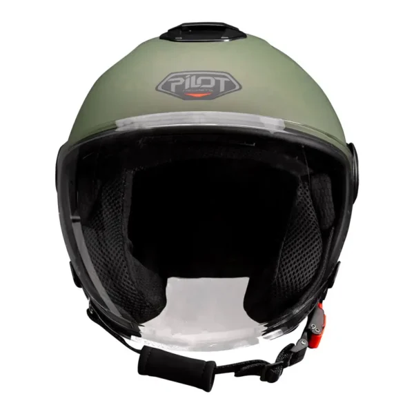 Κράνος Pilot Fly SV (ECE 22.06) military πράσινο ματ
