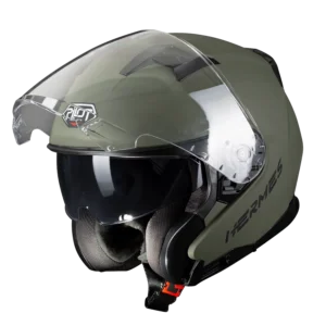 Κράνος Pilot Hermes SV military πράσινο ματ