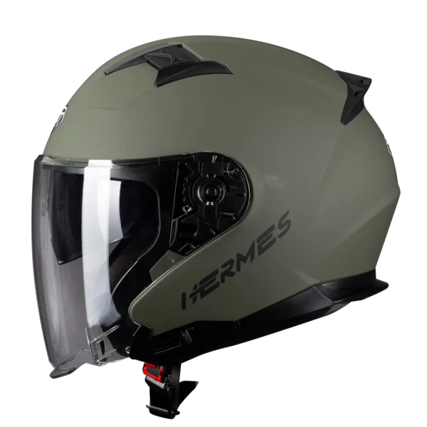 Κράνος Pilot Hermes SV military πράσινο ματ