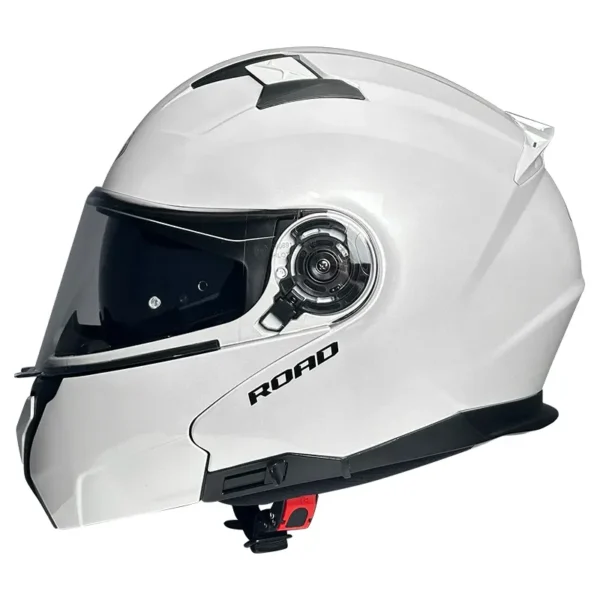 Κράνος Pilot Road II SV ECE 22.06 άσπρο pearl gloss
