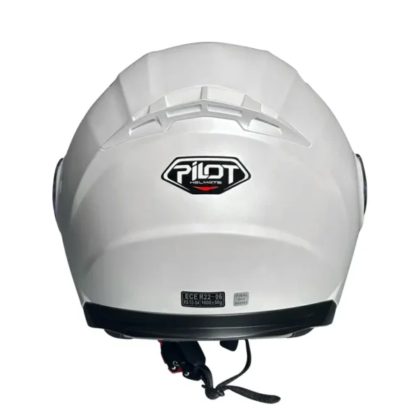 Κράνος Pilot Road II SV ECE 22.06 άσπρο pearl gloss