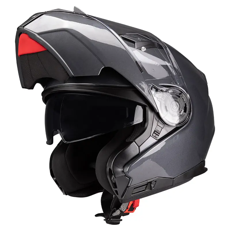 Pilot Road II SV ECE 22.06 magnetic metallic helmet