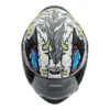 Κράνος Pilot Snake sv ECE 22.06 Reptile-X άσπρο ματ + extra φυμέ ζελατίνα
