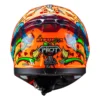 Κράνος Pilot Snake sv ECE 22.06 Reptile-X fluo πορτοκαλί + extra φυμέ ζελατίνα