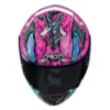 Κράνος Pilot Snake sv ECE 22.06 Reptile-X ροζ gloss + extra φυμέ ζελατίνα